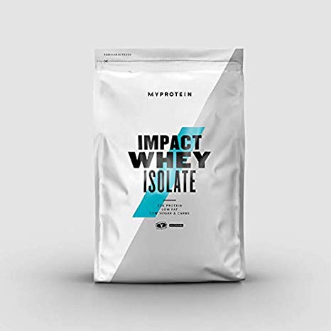 Myprotein Impact Whey Isolate Protein (5.5 lbs, Unflavored)