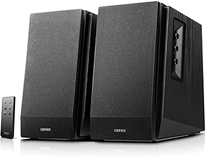 Edifier R1700BT Bluetooth Bookshelf Speakers - Active Near-field Studio Monitors - Powered Speakers 2.0 Setup Enclosure - 66w RMS