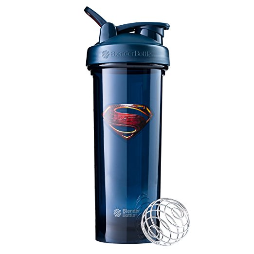 BlenderBottle Justice League Superhero Mixing Cups – Pro32 Ounce, Superman