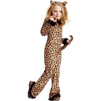 Child Pretty Leopard Costume (Small (4-6))