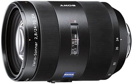 Sony 24 -70mm f/2.8 Carl Zeiss Vario Sonnar T Zoom Lens for Sony Alpha Digital SLR Cameras - International Version (No Warranty)