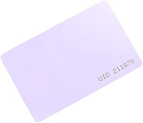 UHPPOTE UID RFIC Card Writable Rewritable Programable IC 13.56Mhz S50 (Pack of 10)