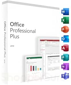 MS OfficeSuite 2019 Professional Plus Retail License for Windows (1 User, Lifetime Validity)