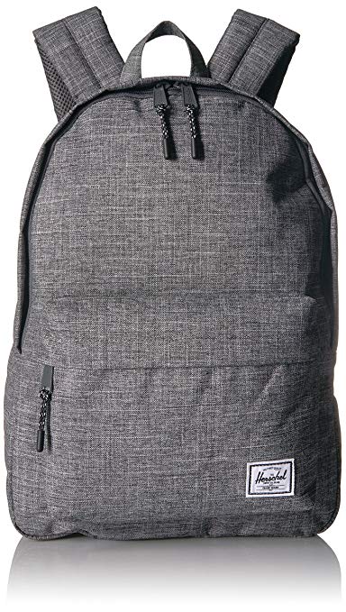 Herschel Classic Backpack, Raven Crosshatch, One Size