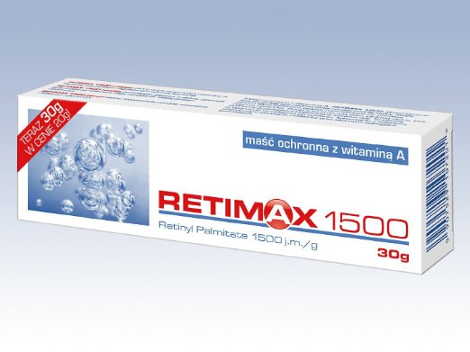 RETIMAX 1500 Vitamin A Retinol Protective Ointment Anti-Ageing 30g