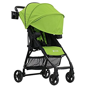 ZOE XL1 BEST v2 Lightweight Travel & Everyday Umbrella Stroller System (Lime Green)