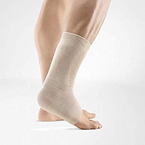 Bauerfeind - AchilloTrain Pro - Achilles Tendon Support - Breathable Knit Ankle Brace for Targeted Relief of Achilles Tendon Without Limiting Mobility - Size 1 - Color Nature