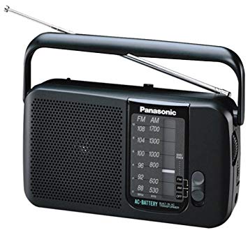 Panasonic RF544 AC/Battery Operated AM/FM Portable Radio (Discontinued by Manufacturer)