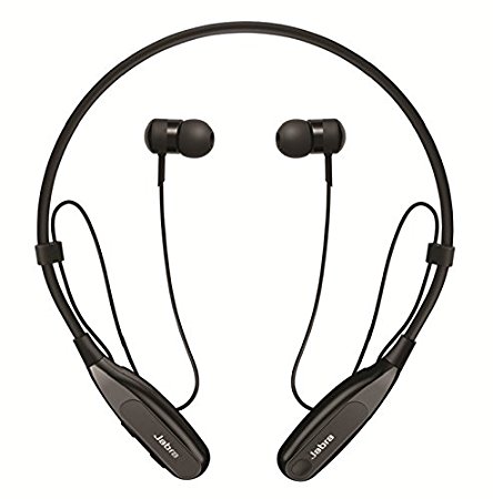 Jabra Halo Fusion Bluetooth In-Ear Headphones Stereo Headset, Hands Free Functionality, Neck Strap)