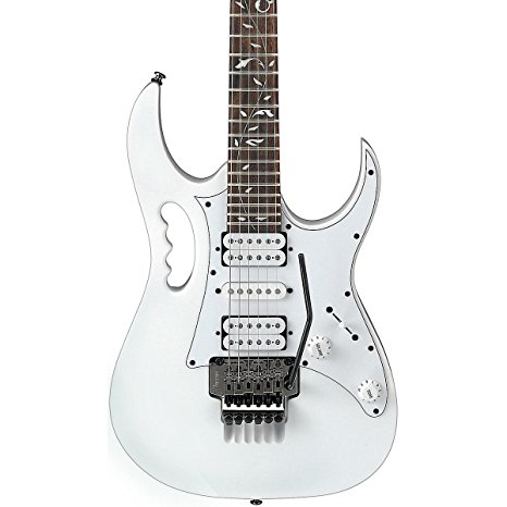 Ibanez Signature JEMJR-WH Steve Vai Electric Guitar in White