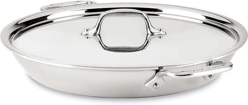 All-Clad D3 Stainless 3 Qt. Universal Pan