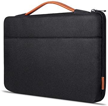 Inateck 15-15.6 Inch Shockproof Laptop Sleeve Case Briefcase Bag Water Resistant for Laptops, Notebooks, Ultrabooks, Netbooks - Black