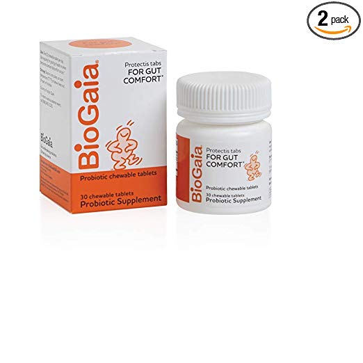 BioGaia Probiotic Chewable 30 Tablets (Pack of 2)