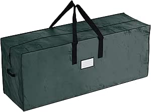 Home Complete Extra Large Storage Bag, Versatile Organizer Bag for Storing Winter Clothes, Beddings, Inflatables, Seasonal Décor and more, can also be used as Moving Bag 48"L x 15"W x 20"H, Green