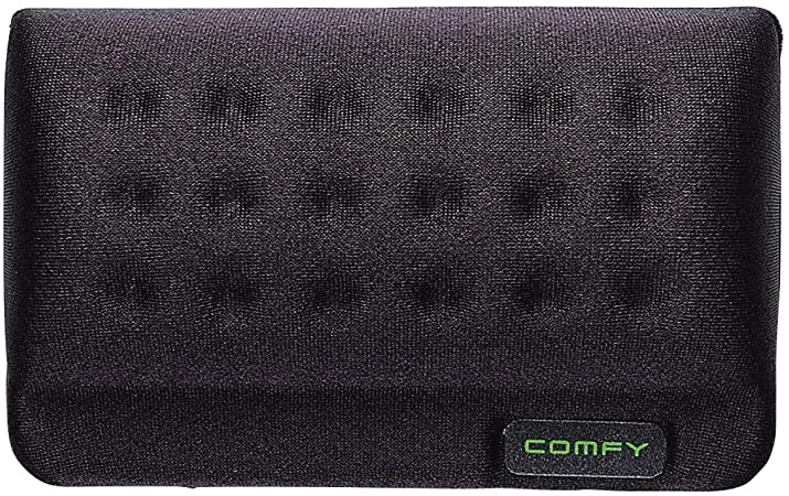 ELECOM Wrist Rest Comfy Short Type/Memory Foam/Ergonomic Design/Reduce Wrist Fatigue/Black MOH-013BK