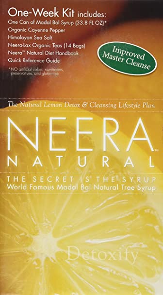Neera Natural One Week Pack, The Improved Stanley Burroughs Master Cleanser Diet Kit