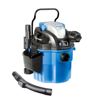 Vacmaster 5 Gallon, 5 Peak HP, with 2-Stage Motor, Wet/Dry Vacuum, Wall Mountable and with Remote Control