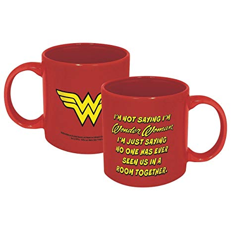 ICUP 7584 DC Wonder Woman Not Saying Mug, Multicolor