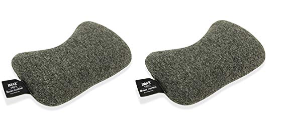 IMAK Wrist Cushion for Mouse - Gray (Pack of 2)