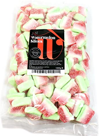Just Treats Watermelon Slices (Wedges) (1 Kilo Share Bag)