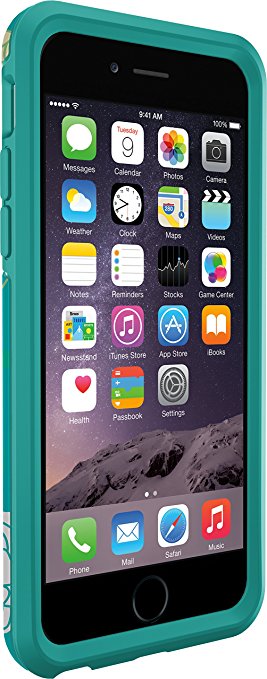 OtterBox SYMMETRY SERIES Case for iPhone 6/6s (4.7" Version) - Retail Packaging - EDEN TEAL (TEAL/W EDEN TEAL)