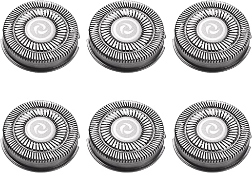 SH30/50/52 Replacement Heads for Philips Series 1000, 2000, 3000, 5000 Electric Shavers,Electric Shaver Heads Compatible with Phillips SeriesAT8xx/AT7xx/PT8xx/PT7xx,6-Pack