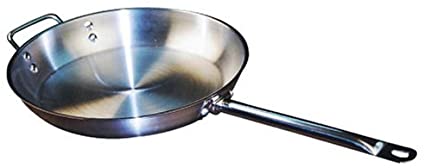 Winware Stainless Steel 12 Inch Fry Pan