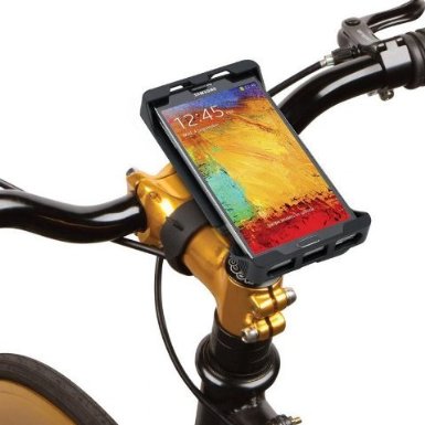 Tigra® MountCase Universal 6 Weatherproof Shockproof Smartphone Bicycle Mount for screens up to 6" (Samsung Galaxy Note, Google Nexus 6, LG G4, ZTE & more)