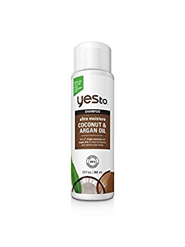 Yes To Naturals Coconut & Argan Oil Ultra Moisture Shampoo, 12 Fluid Ounce