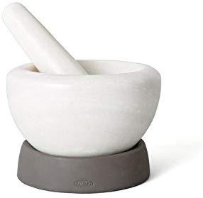 Chef'n Mortar and Pestle (Marble/Anthracite Silicone)