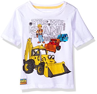 Bob The Builder Boys' Toddler Boys' Short Sleeve T-Shirt