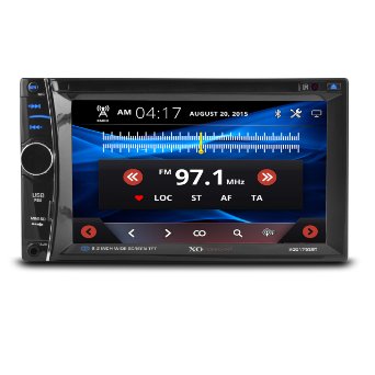 Car Stereo, XO Vision 6.2 inch Wireless Bluetooth Multimedia DVD Receiver MP3 Compatible with FM/AM [ XOD1752BT ]