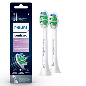 Philips Sonicare Specialty Intercare Replacement Brush Heads, White, HX9002/92