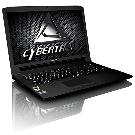 CybertronPC Tesseract 17 SK-X1 17.3" Gaming Laptop - Intel i7-6700HQ 2.60GHz Quad-Core Processor, 8GB DDR3 Memory, NVIDIA GTX960M Graphics, 1TB HDD, Intel 3165 Wireless AC, Microsoft Windows 10