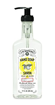 J.R. Watkins Liquid Hand Soap, Lemon, 11 ounce (Pack of 3)