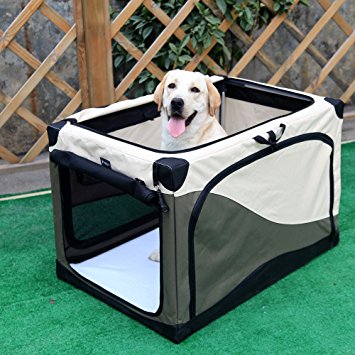 Travel Pet Home Indoor/Outdoor Portable,Foldable Home,Collapsible Soft Dog Crate