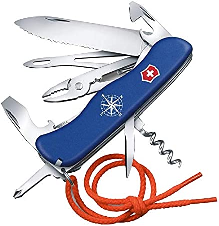 Victorinox Skipper Blue - Swiss Army Pocket Knife 111 mm - 18 Tools