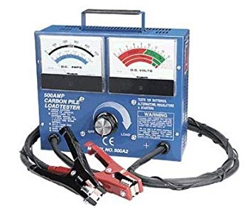 PMD Products 500 Amp Carbon Pile Battery Load Tester 12V Volt with cable sense wires
