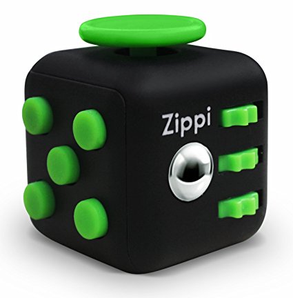 Best Fidget Cube by Zippi. Prime toy. reduce anxiety and Stress Relief for Autism, ADD, ADHD & OCD.