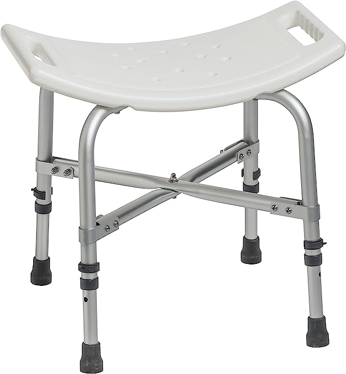 Drive Medical Design Bariatric Shower Chair Without Back, 1 Each 1 Count