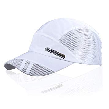 TOOGOO(R) Fashion Mens Summer Outdoor Sport Baseball Hat Running Visor Cap White