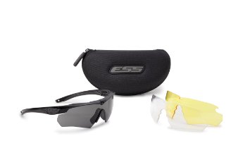 ESS Eyewear Cross Series Crossbow 3LS Kit, Black