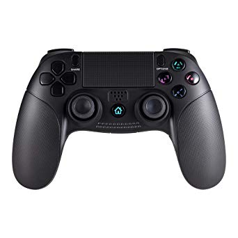 Pekyok Wireless Controller for PS4, SW02 Classical Controllers Joystick Gamepad Wireless Game Controller With Dualshock Bluetooth Conection for Sony PlayStation 4