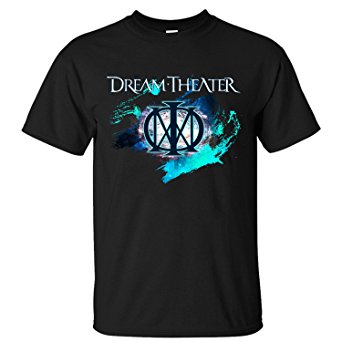 HANGO Men's Dream Theater Progressive Metal Logo Cotton T- Shirt