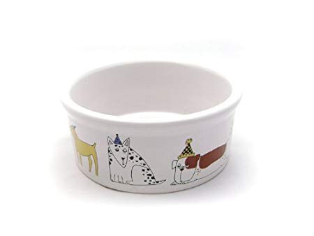 Signature Housewares Dog Party Bowl, Medium