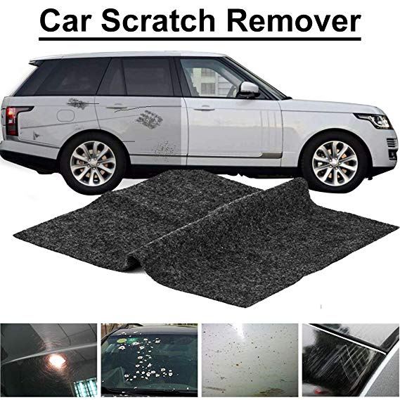 GLISTON Car Scratch Remover Kit, Magic Paint Scratch Removal Cloth Suitable for Repairing Vehicle Light Paint Scratches Scuffs on Surface, Door Knob Scratch, Hairline Sun Streak, Branch Scratch