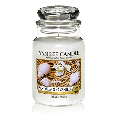 Yankee Candle Large 22Oz Jars-Sandalwood Vanilla Large Jar