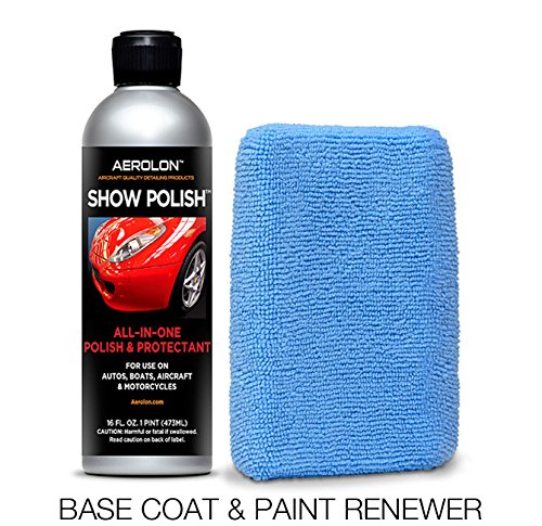 EASY TO APPLY base coat sealant for long lasting shine and exterior surface protection. Show Polish 16oz Bottle & Applicator