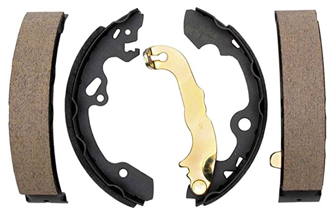 ACDelco 17747B Professional Bonded Rear Drum Brake Shoe Set