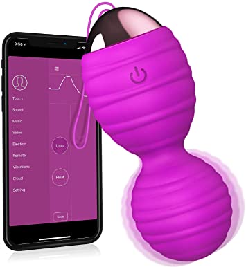 Kegel Balls for Women,Kegel Exerciser with Dolp App & Vibrations, Ben Wa Balls for Tightening & Pelvic Floor Exercises for Beginners & Advanced -Doctor Recommended